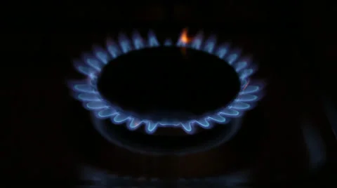 Gas burner Stock Footage 49397813