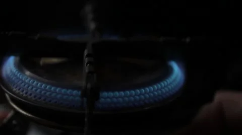 Gas burner Stock Footage 58933223
