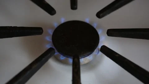 Gas burner Stock Footage 165535853