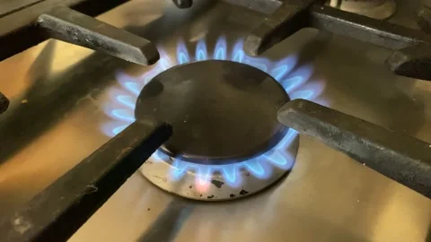 Gas Burner Stock Footage 188045506