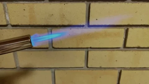 Gas burner, slo mo 库存影片 144430698