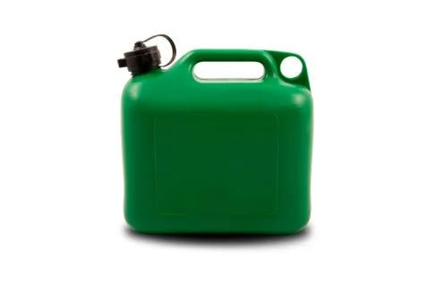 Gas can with clipping path Stock Photos