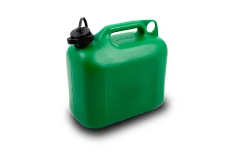 Gas can with clipping path Stock Photos