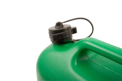 Gas can with clipping path Stock Photos