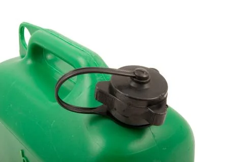 Gas can with clipping path Stock Photos