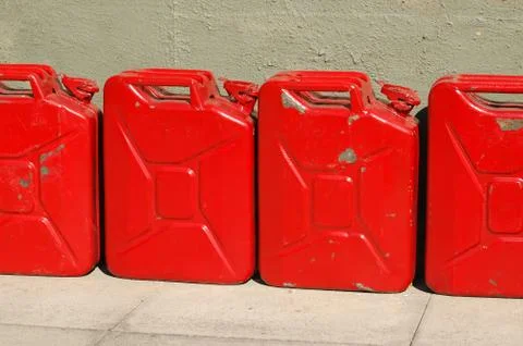 Gas cans Stock Photos