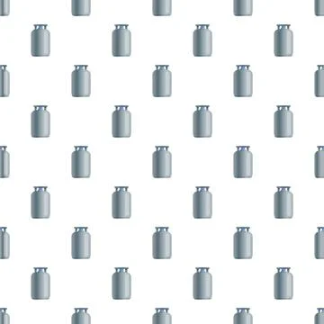 Gas cylinder pattern showing energy fuel storage industry Stock Illustration