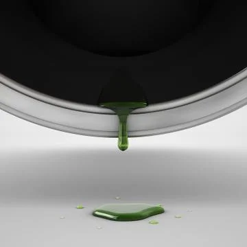 Gas Drop Stock Illustration