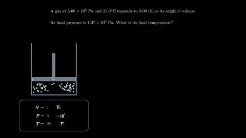 Gas Expansion Problem Stock-Footage 336223874
