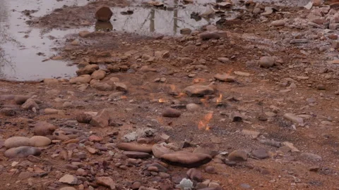 Gas field 3 Stock Footage 147073226