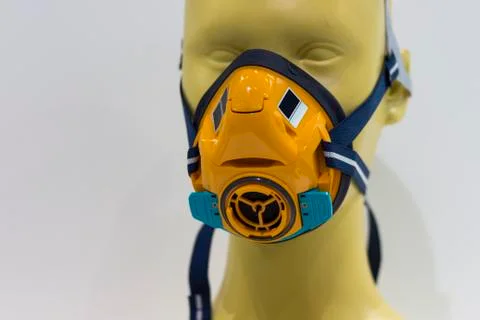 A gas filter mask Stock Photos