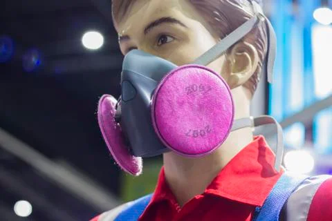 A gas filter mask Stock Photos