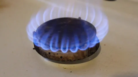 Gas fire Video stock 39385780