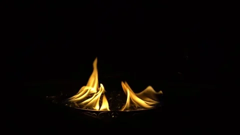 Gas Fire Vídeos de archivo 154446325