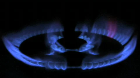 Gas flame 02 Stock-Footage 841242
