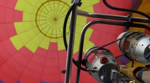 Gas flame from burner Stock Footage 56366000