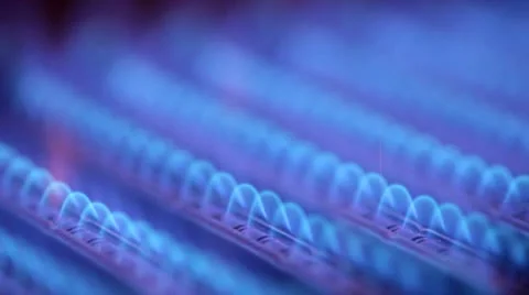 Gas Flame Stock Footage 9455417