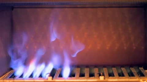 Gas Flame Video stock 10756960