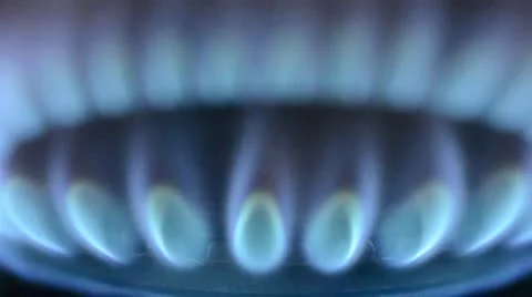 Gas flame Stock Footage 12340888