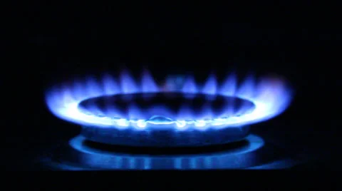 Gas flame Stock Footage 33738563