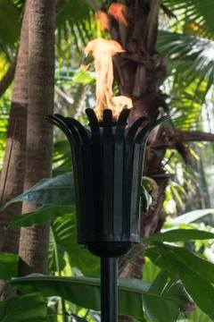 Gas flame Tourch Stock Photos