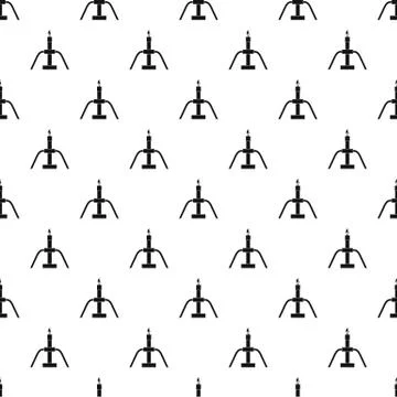 Gas flaring pattern vector イラスト素材