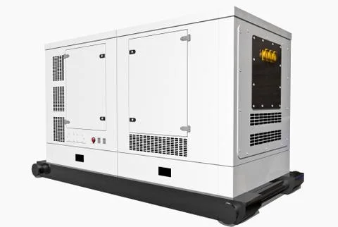 Gas Generator Illustrazione stock