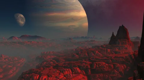 red gas giant