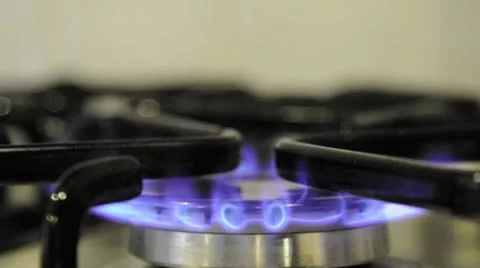 Gas hob1 Stockbeeldmateriaal 8849456