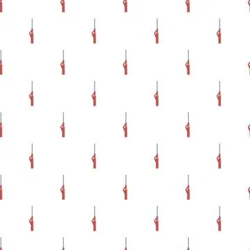 Gas igniting lighter tool repeating pattern Stock Illustration