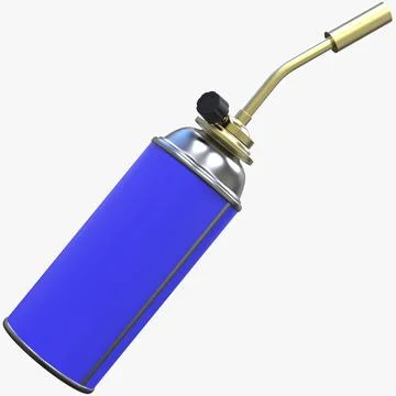 Gas Jet Flame Torch Lighter 3D Model