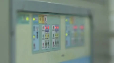 Gas leak detector control panel Stock Footage 68612528