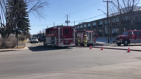 Gas leak in a high school Stock Footage 236699433