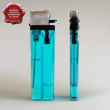 I mængde flyde entreprenør 3D Model: Gas Lighter ~ Buy Now #91436479 | Pond5