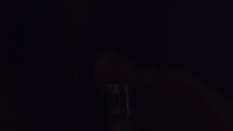 Gas lighter in the dark Stock Footage 299710720