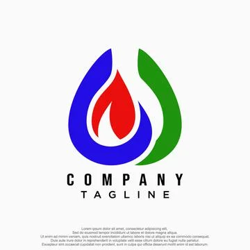 Gas logo Stock Illustration