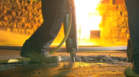 Gas Mains Fire &amp; Explosion PT9 Stock Footage 2226625