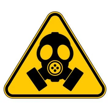 Gas mask icon. Stock Illustration