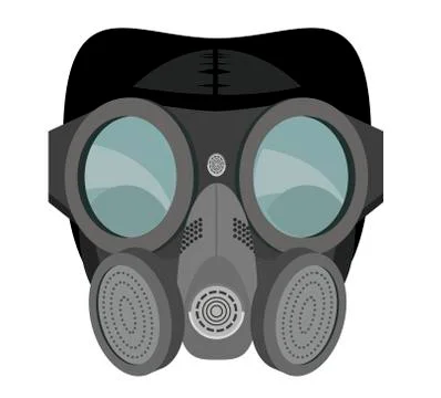 Gas mask Stock-Illustration