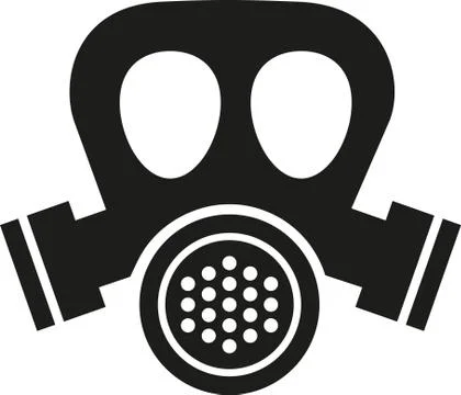 Gas mask vector Stock Illustration