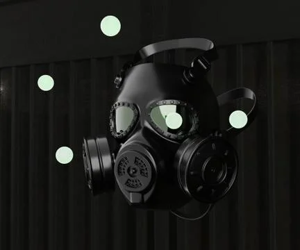 Gas mask1 Stock Illustration