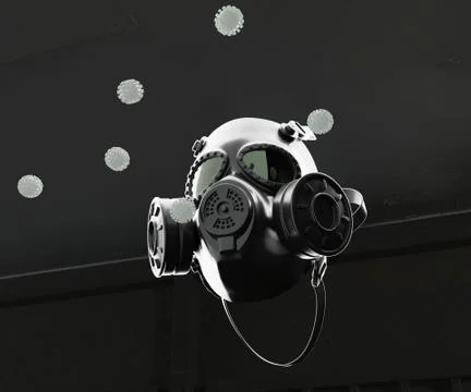 Gas mask5 Stock Illustration