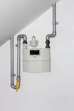 Gas meter Stock Photos