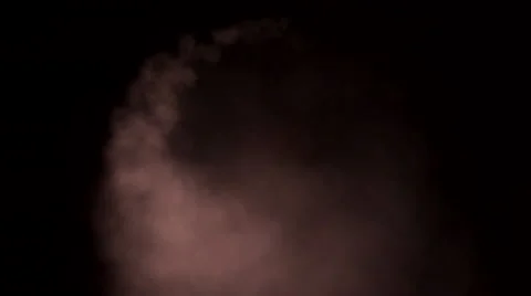 Gas motion spirally forward or up Stock Footage 56755360