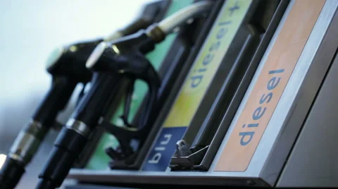Gas nozzle replacing Stock Footage 46160885