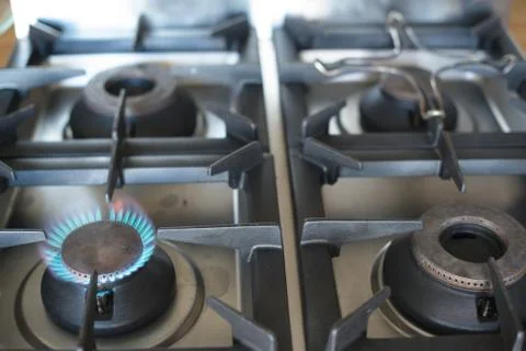 Gas oven Stock Photos