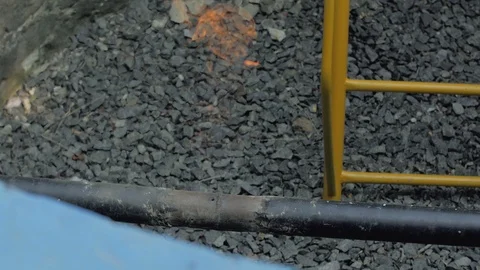 Gas Pipe Accident Stock Footage 124520844
