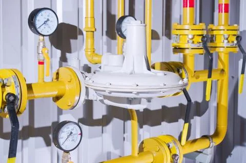 Gas pipe Stock Photos