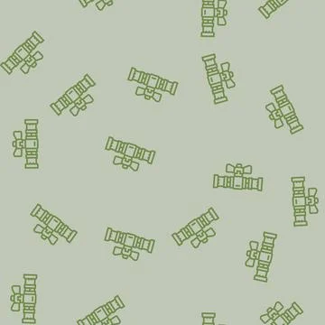 Gas pipeline line seamless pattern Stock Illustration