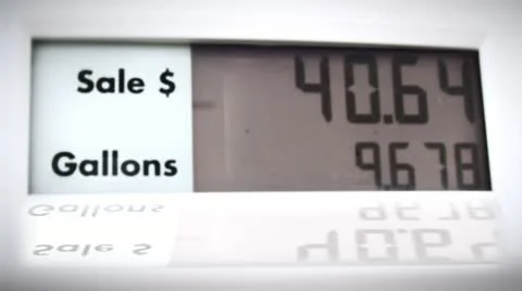 Gas Price Stock Footage 11080135